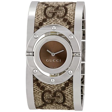 gucci bamboo watch price|Gucci twirl watches for women.